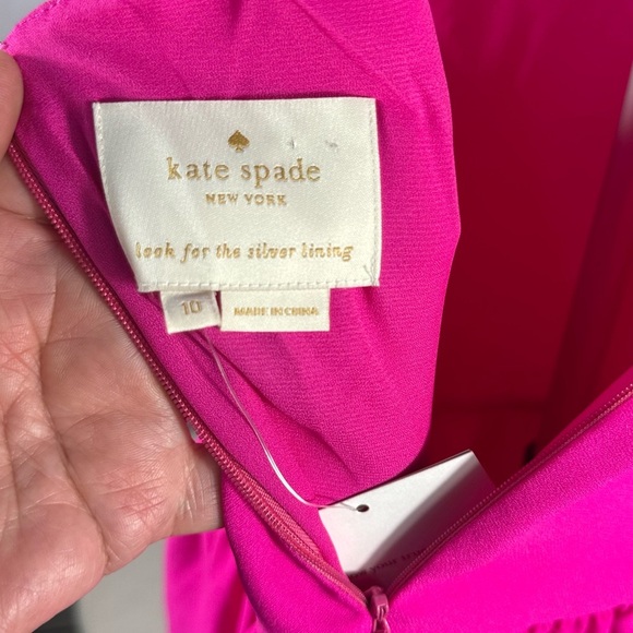 Kate Spade Pink Halter Sundress Cocktail - Picture 6 of 8